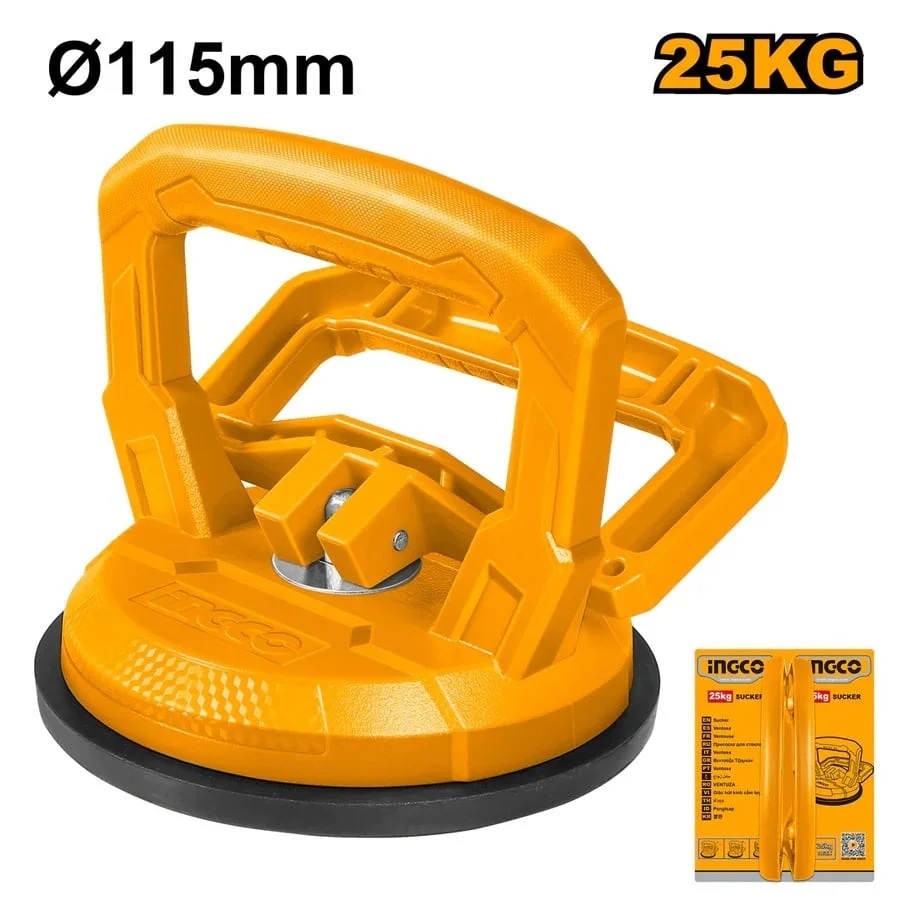 Ventuza simpla 115mm, ABS, 25kg, INGCO HSU012501