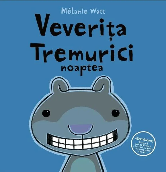 Veverița Tremurici noaptea - Hardcover - Mélanie Watt - Vlad și Cartea cu Genius