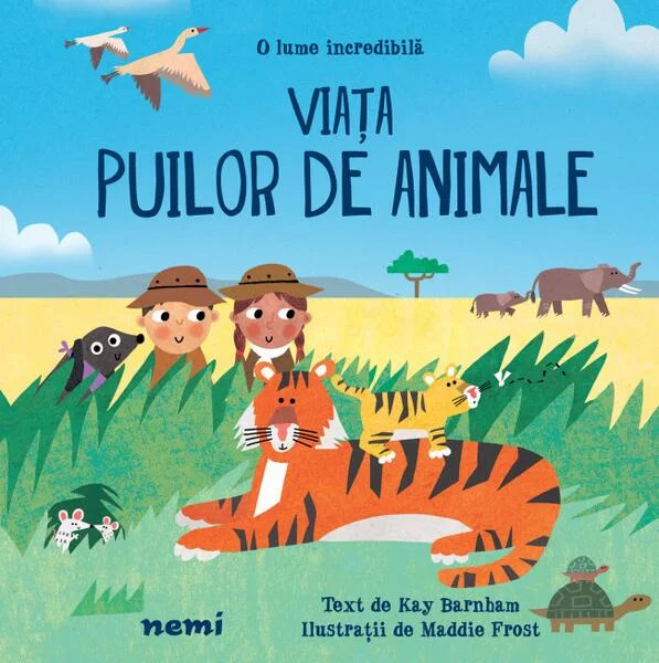 Viaţa puilor de animale - Hardcover - Kay Barnham - Nemira