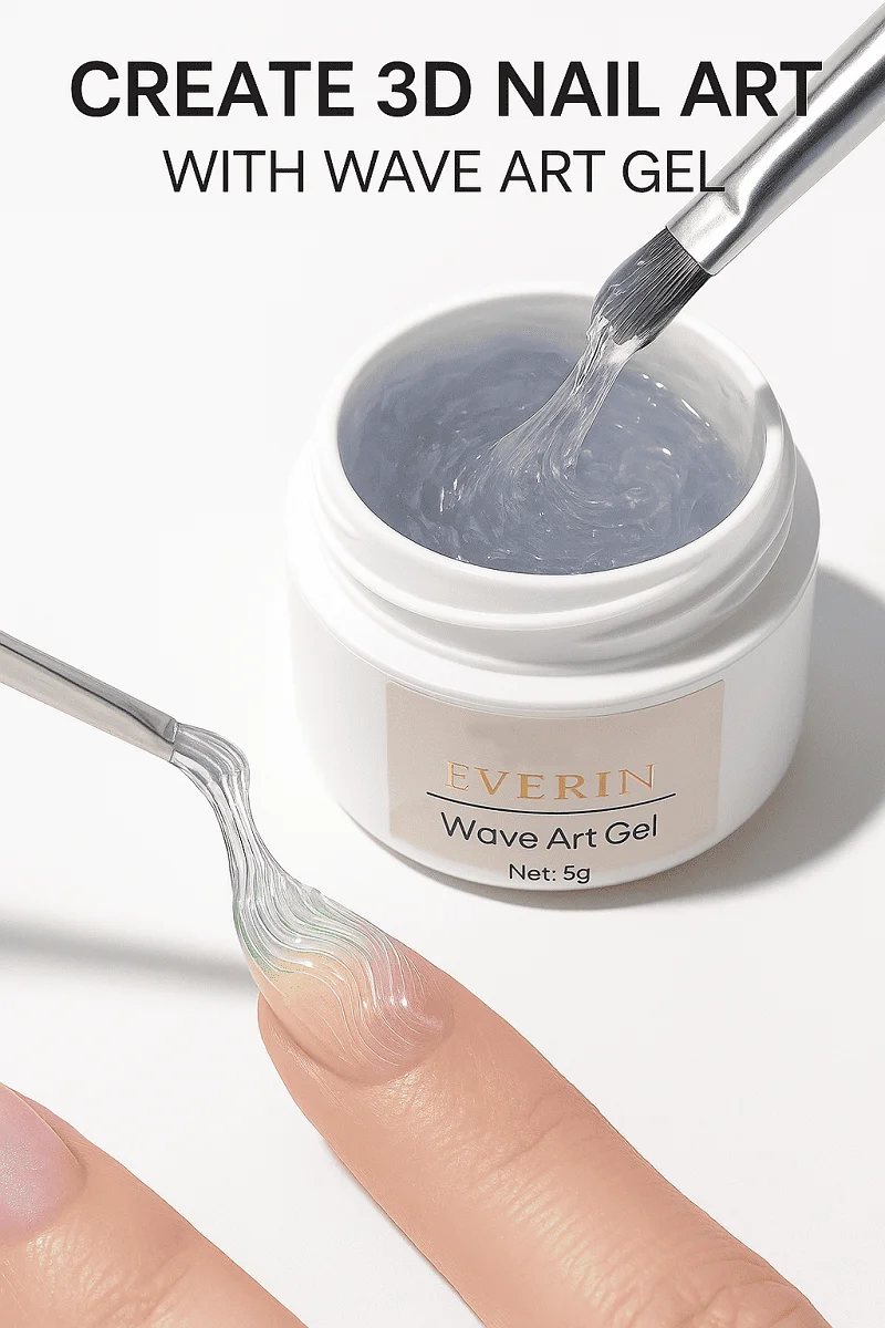 Wave Art Gel Design 3D Multifunctional Clear - Everin