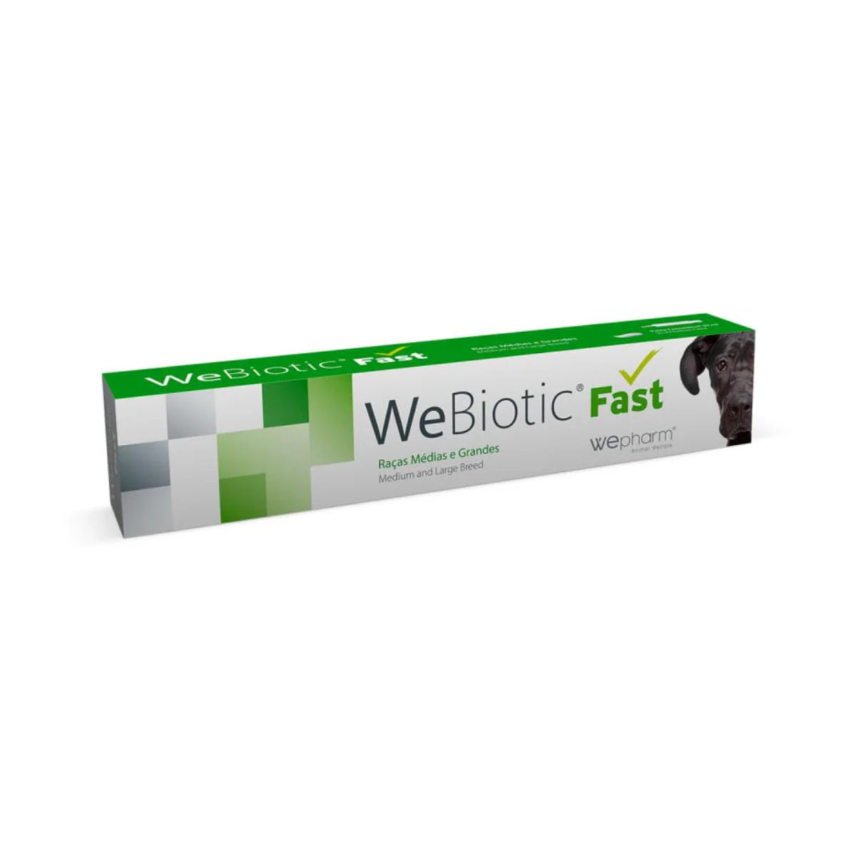 WEPHARM WeBiotic Fast, supliment sistem digestiv câini, pastă orală WEPHARM WeBiotic Fast, M, supliment sistem digestiv câini, flacon cu aplicator, 30ml pastă orală