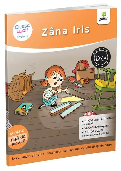 Zâna Iris (Citesc ușor, Nivel 1) - Paperback - Evelyne Barge, Marco Overzee - Gama