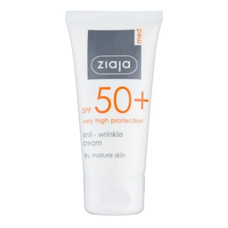 ZIAJA Med-Crema antirid fotoprotectoare SPF50 pentru ten matur, 50 ml