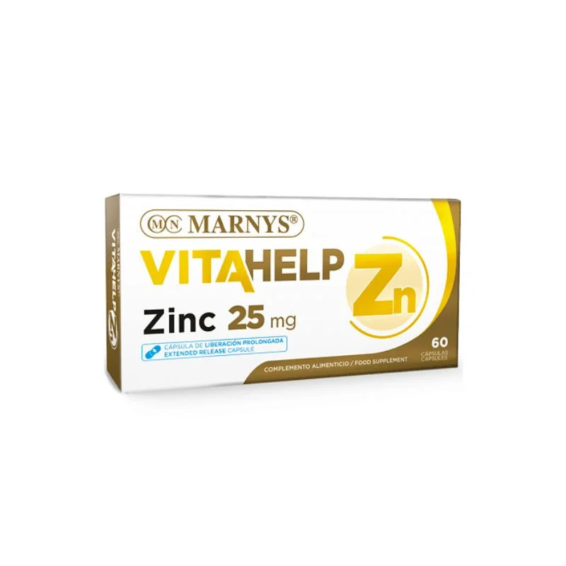 Zinc Vitahelp, 25 mg, 60 capsule, Marnys