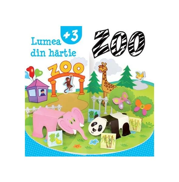 Zoo. Lumea din hârtie - Paperback brosat - *** - Kreativ